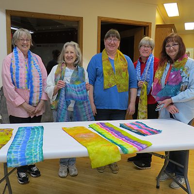 esc_html(SILK SCARF PAINTING WITH DIANE KRIBS-MAYS)