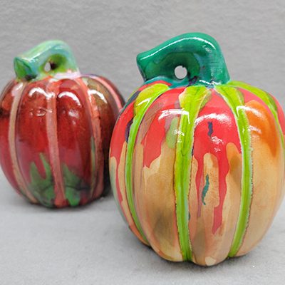 esc_html(Alcohol Ink Pumpkins with Diane Kribs-Mays)