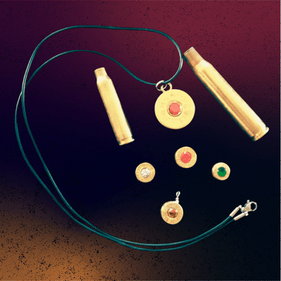 esc_html(Bullet Pendant with Inset Stone with Tony Hirn)