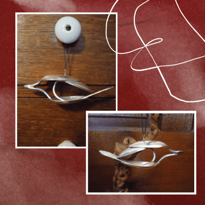 esc_html(Soldered Silverware Bird Ornament with Tony Hirn)