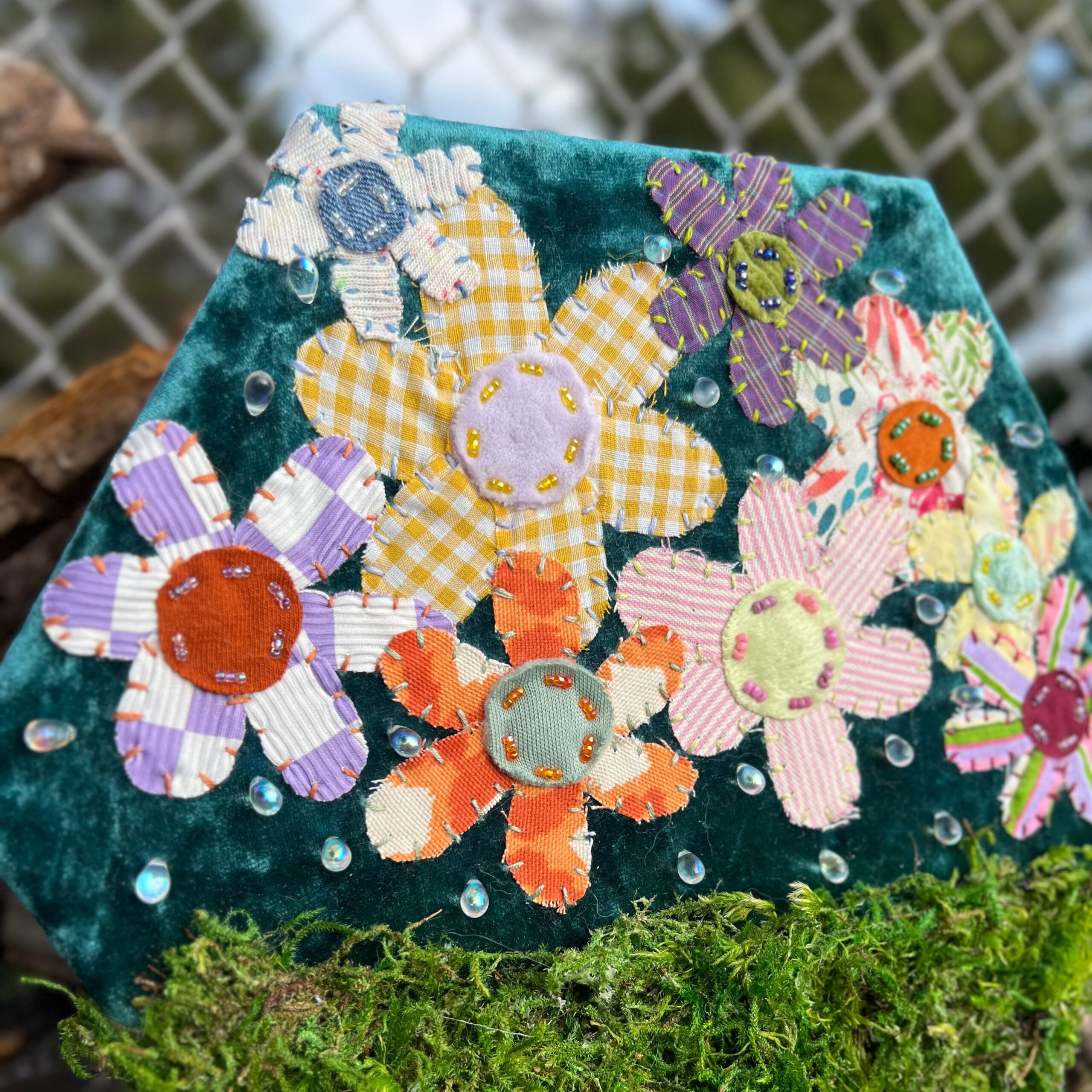 esc_html(Hand Stitched Art Canvas with Jessica Shields)